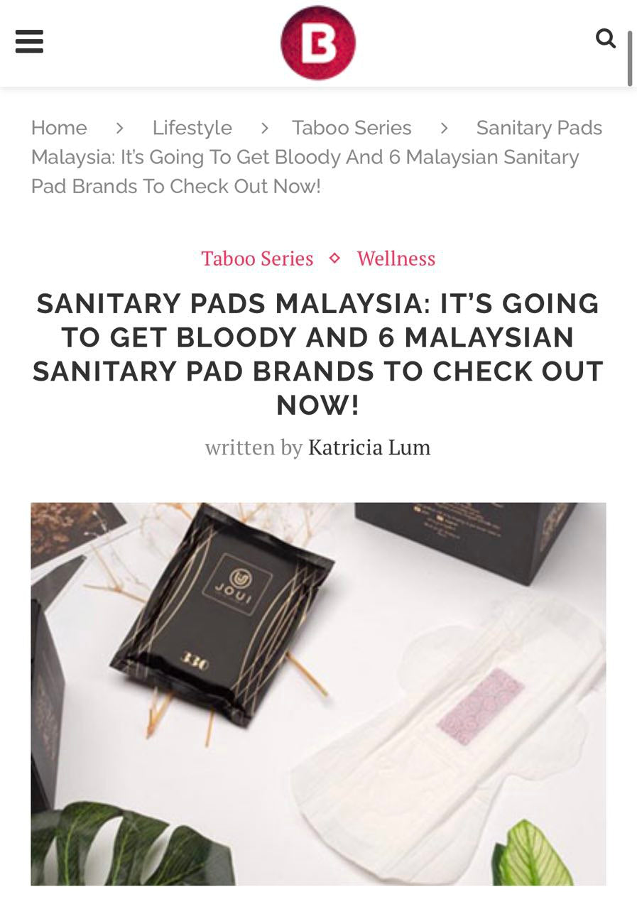 Sanitary Pads Malaysia: It's Going To Get Bloody and 6 Malaysian Sanitary Pad Brands To Check Out Now!